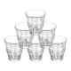 ALSANIDI, Transparent tea cup, Transparent , Set 6 pcs