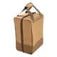 ALSANIDI, Vertical tea and coffee bag for trips, Camping bag, Kaki, Size 27.5*22.5*41.5Cm