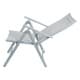 ALSANIDI, Foldable Camping Chair, Trips Chair, Gray, Size 70*58*101 Cm