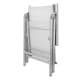 ALSANIDI, Foldable Camping Chair, Trips Chair, Gray, Size 70*58*101 Cm