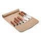ALSANIDI, Canvas knife bag, Beige, Size 40*33*2.5Cm