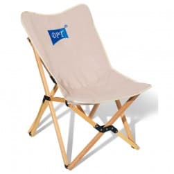 DPT, Fodable Trips Chair, Garden and Picnic Chair, Beige, Size81*67*55Cm