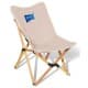 DPT, Fodable Trips Chair, Garden and Picnic Chair, Beige, Size81*67*55Cm