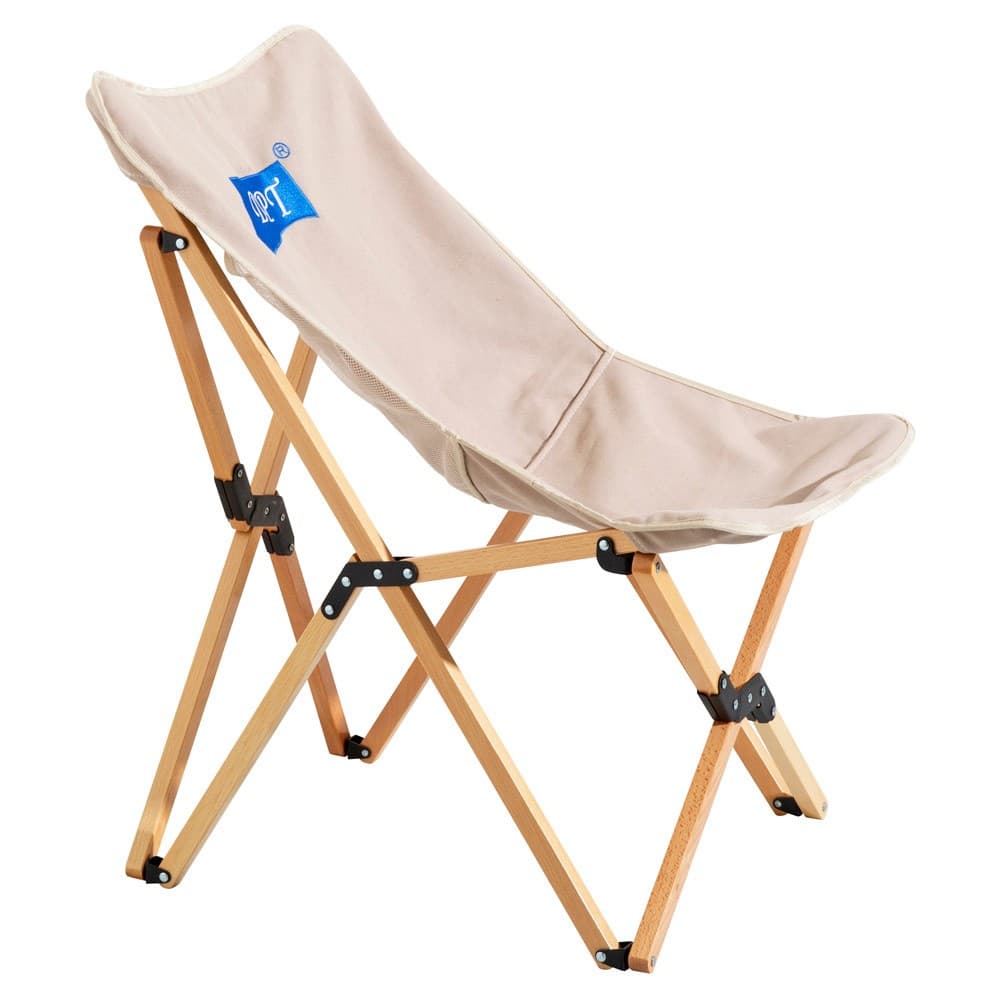 DPT, Fodable Trips Chair, Garden and Picnic Chair, Beige, Size81*67*55Cm