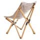 DPT, Fodable Trips Chair, Garden and Picnic Chair, Beige, Size81*67*55Cm