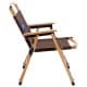 DPT, Fodable Trips Chair, Garden and Picnic Chair, Brown, Size64*54*53Cm