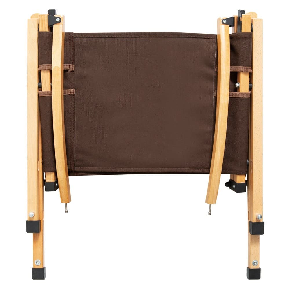 DPT, Fodable Trips Chair, Garden and Picnic Chair, Brown, Size64*54*53Cm