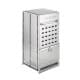 ALSANIDI, Trips grill, Portable BBQ stove, Silver, Size 21*21*35 Cm