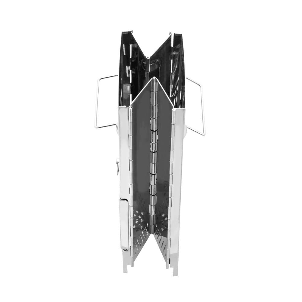 ALSANIDI, Trips grill, Portable BBQ stove, Silver, Size 21*21*43 Cm