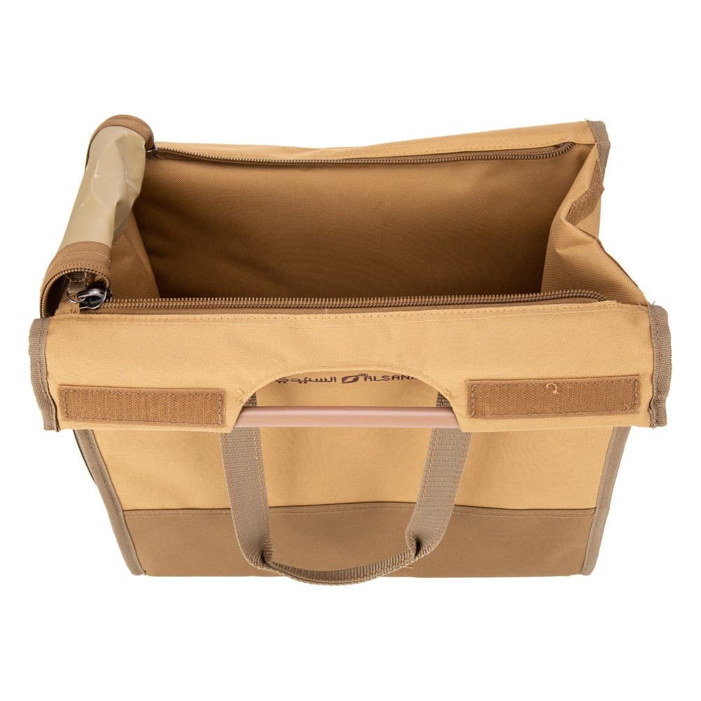 ALSANIDI, Insulated thermos bag for Picnics and trips, Camping thermos bag, Kaki, Size 29.5*30*16.5Cm