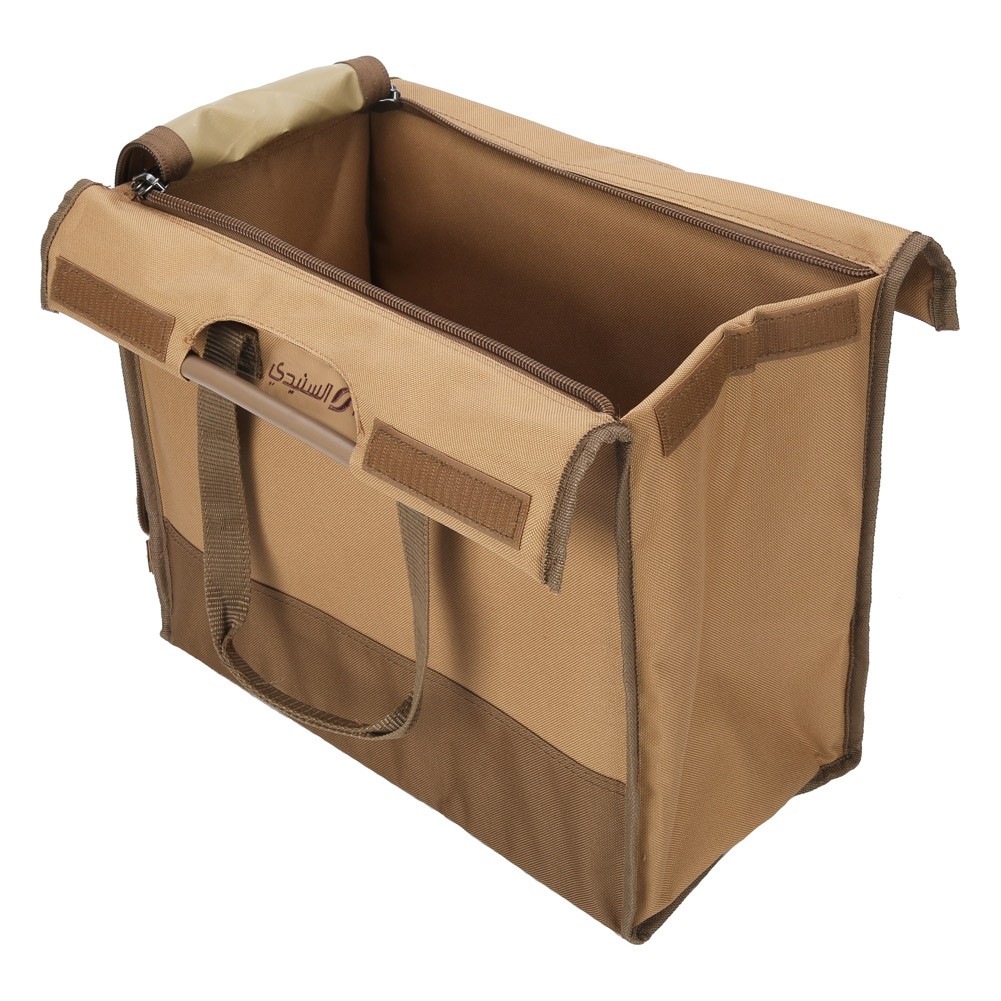 ALSANIDI, Insulated thermos bag for Picnics and trips, Camping thermos bag, Kaki, Size 45*38*21Cm
