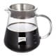 DPT, Specialized Pot for Preparing coffee, Coffee pot, Transparent , capacity 600 ml