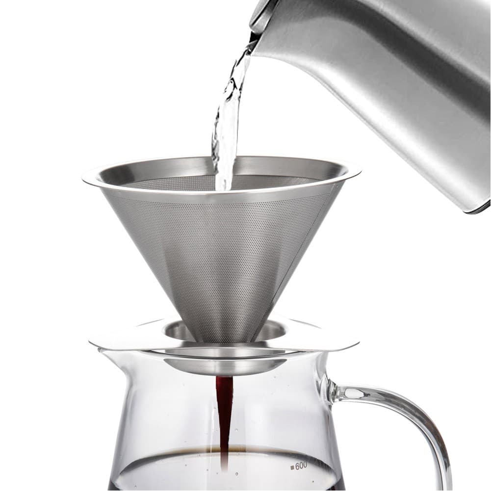 DPT, Specialized Pot for Preparing coffee, Coffee pot, Transparent , capacity 600 ml