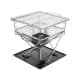 DPT, Trips grill, Portable BBQ stove, Silver, Size 33*33*35.5 Cm