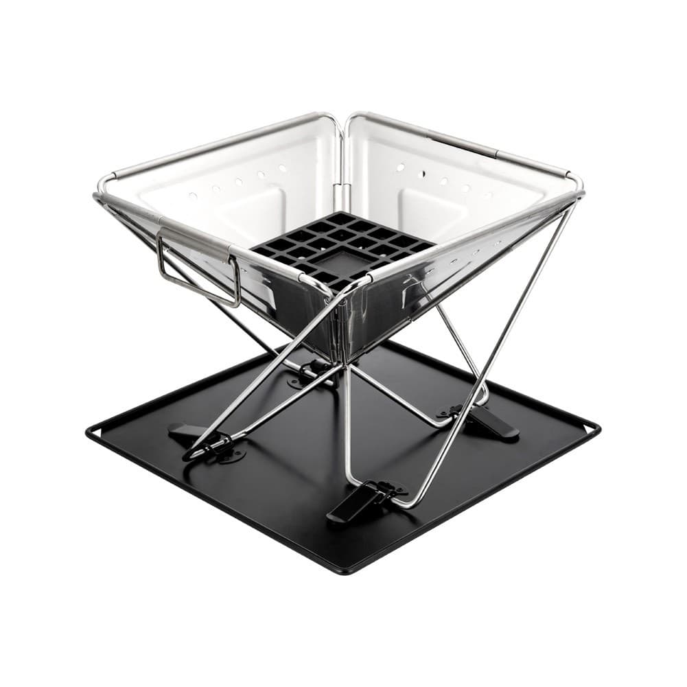DPT, Trips grill, Portable BBQ stove, Silver, Size 33*33*35.5 Cm