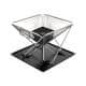 DPT, Trips grill, Portable BBQ stove, Silver, Size 33*33*35.5 Cm