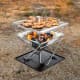 DPT, Trips grill, Portable BBQ stove, Silver, Size 40*40*36 Cm