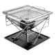 DPT, Trips grill, Portable BBQ stove, Silver, Size 40*40*36 Cm