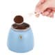 ALSANIDI, Espresso coffee maker, Portable espresso coffee maker, Sky Blue, capacity 67 ml