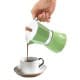 ALSANIDI, Espresso coffee maker, Portable espresso coffee maker, Green, capacity 67 ml