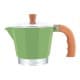 ALSANIDI, Espresso coffee maker, Portable espresso coffee maker, Green, capacity 67 ml