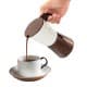 ALSANIDI, Espresso coffee maker, Portable espresso coffee maker, Brown*Beige, capacity 180 ml