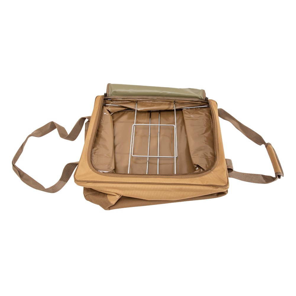 ALSANIDI, Khota Alarab Tea and coffee bag for trips, Camping bag, Kaki, Size 35*35*22Cm