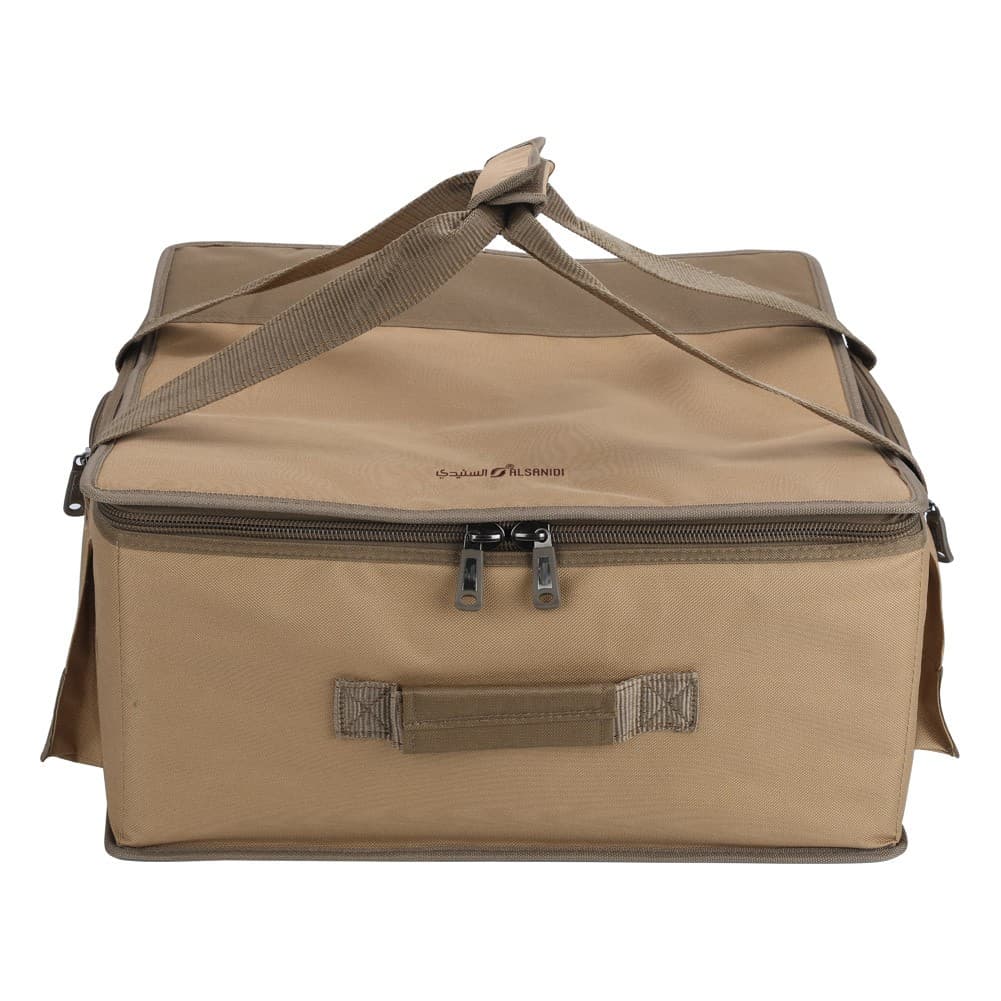 ALSANIDI, Al-Khair bag for trips, Camping bag, Kaki, Size 47*47*22Cm