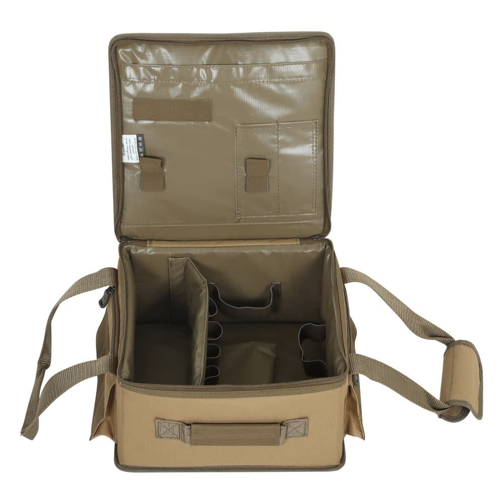 ALSANIDI, Al-Khair bag for trips, Camping bag, Kaki, Size 38*37*20Cm