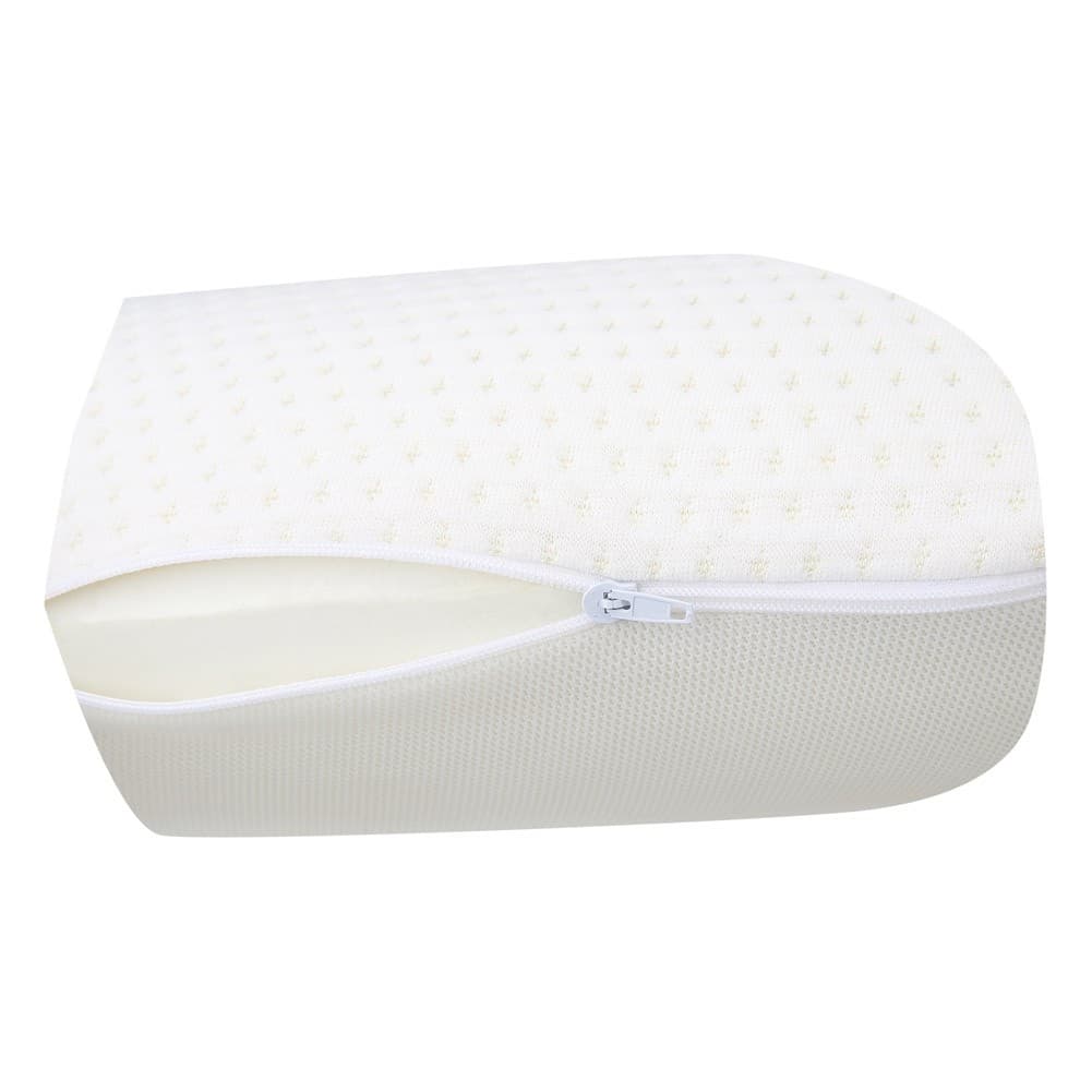 DPT, Medical pillow with memory foam filling, Anti-Bacterial Neck and Shoulder Support Pillow, Gray*White, Size 35*55 Cm