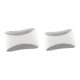 DPT, Medical pillow with memory foam filling, Anti-Bacterial Neck and Shoulder Support Pillow, Gray*White, Size 35*55 Cm