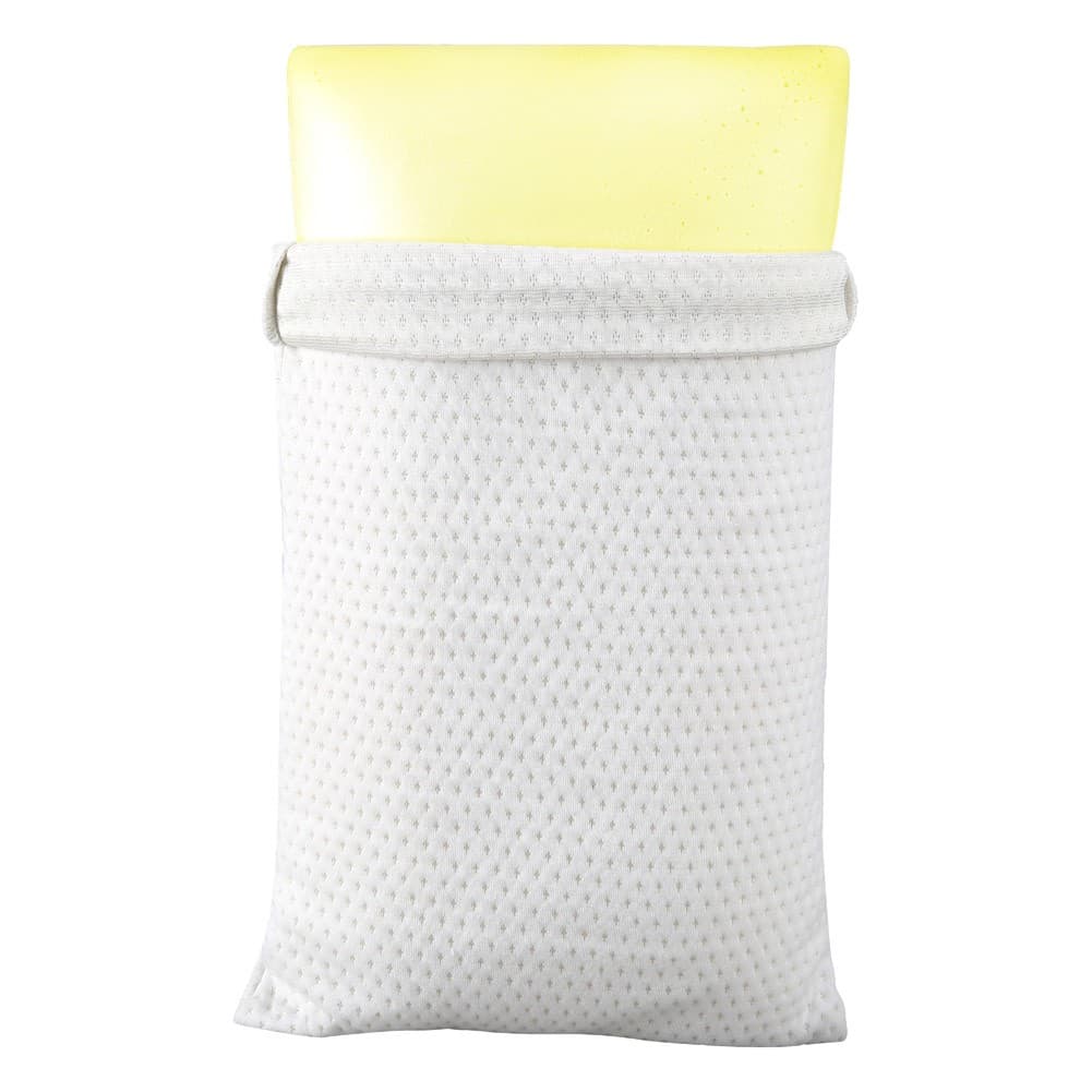 DPT, Medical pillow with memory foam filling, Foam seat cushion, Beige, Size 42*23 Cm