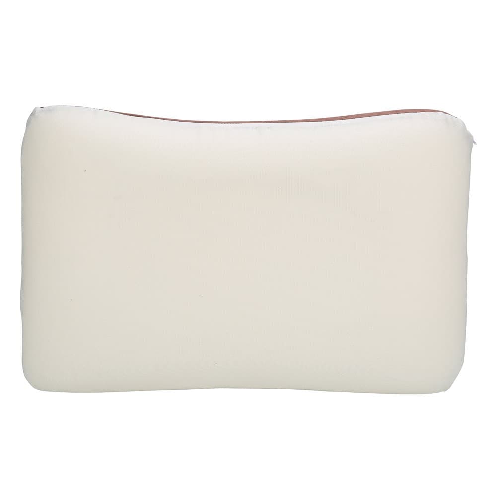DPT, Medical pillow with memory foam filling, Anti-Bacterial Neck and Shoulder Support Pillow, Brown*White, Size 40*60 Cm