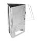 ALSANIDI, Charcoal and Firewood Torch, Chef cooking stove burners, Silver, Size 19*19*29 Cm