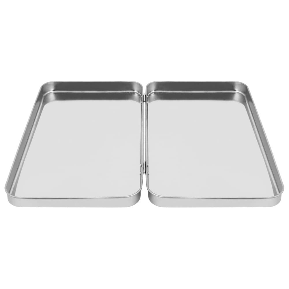 ALSANIDI, Trips grill, Portable BBQ stove, Silver, Size 30*30*22 Cm