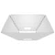 ALSANIDI, Trips grill, Portable BBQ stove, Silver, Size 42*42*27 Cm