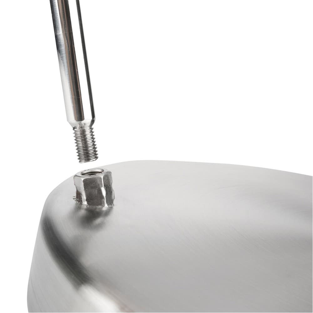 ALSANIDI, Grill pan, Burger Grill Saj, Silver, Size 60*44.5 Cm