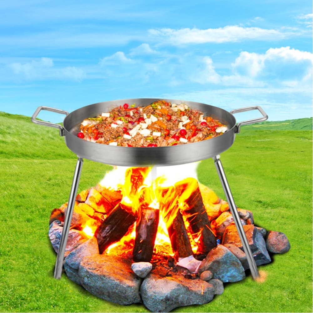 ALSANIDI, Grill pan, Burger Grill Saj, Silver, Size 60*44.5 Cm