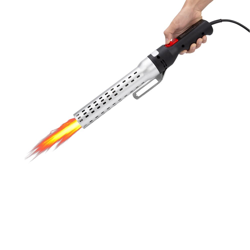 DPT, Charcoal and Firewood Torch, Chef cooking stove burners, Silver, Size 45 Cm