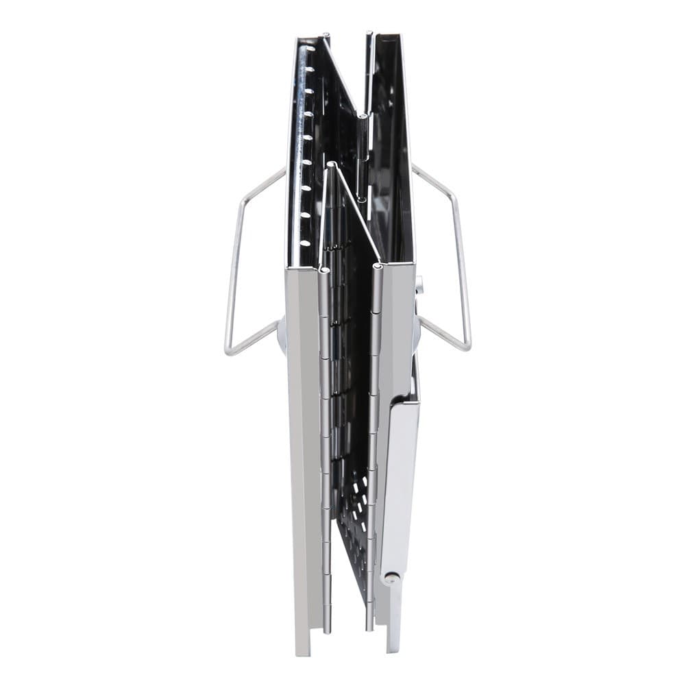ALSANIDI, Charcoal and Firewood Torch, Chef cooking stove burners, Silver, Size 21*21*27 Cm