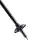 DPT, Foldable Hiking Pole, Hiking Stick, Silver, Size 135 Cm