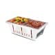 DPT, Portable grill, Outdoor grill, Silver, Size 22*42*13 Cm