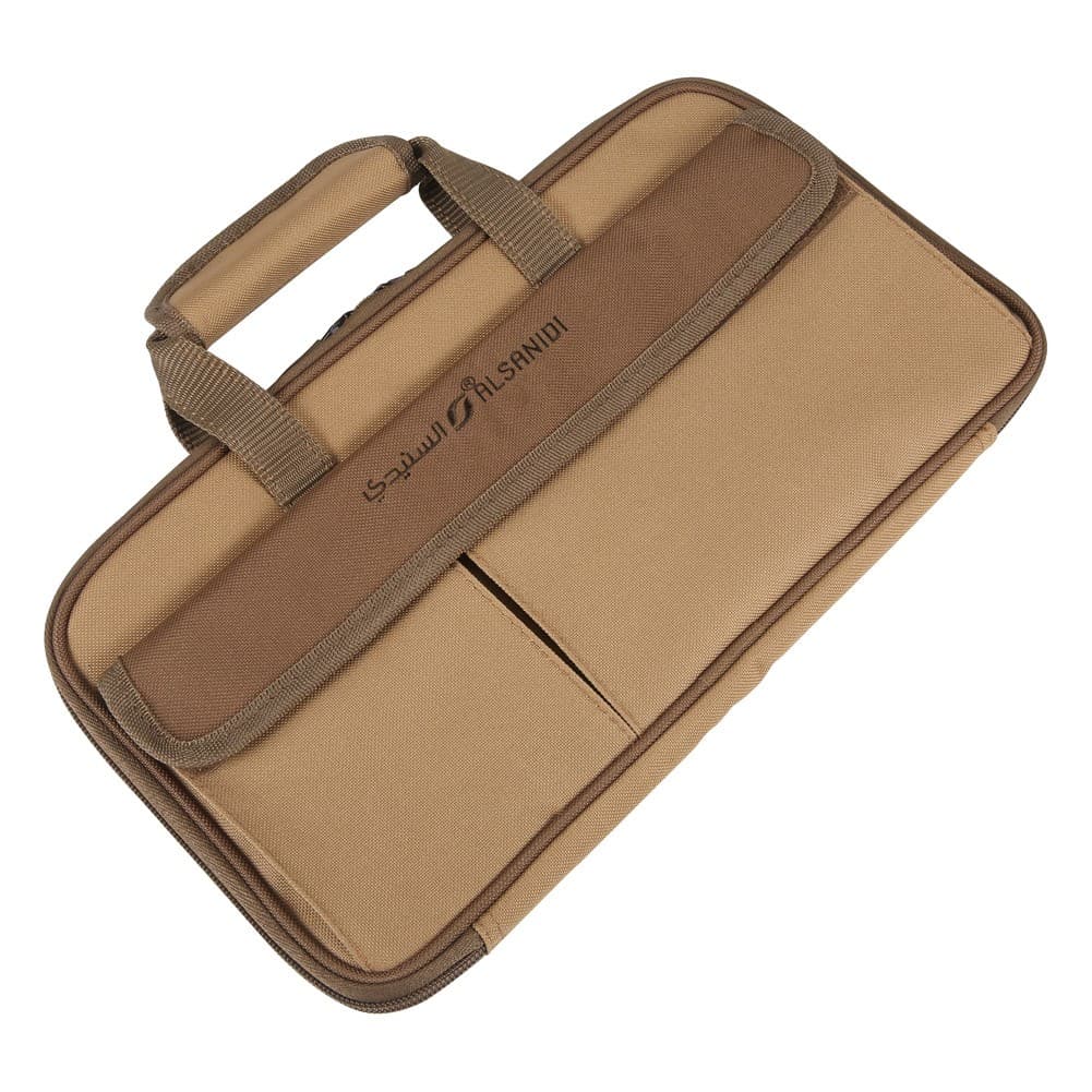 ALSANIDI, Canvas knife bag, Kaki, Size 37*20*2.5Cm