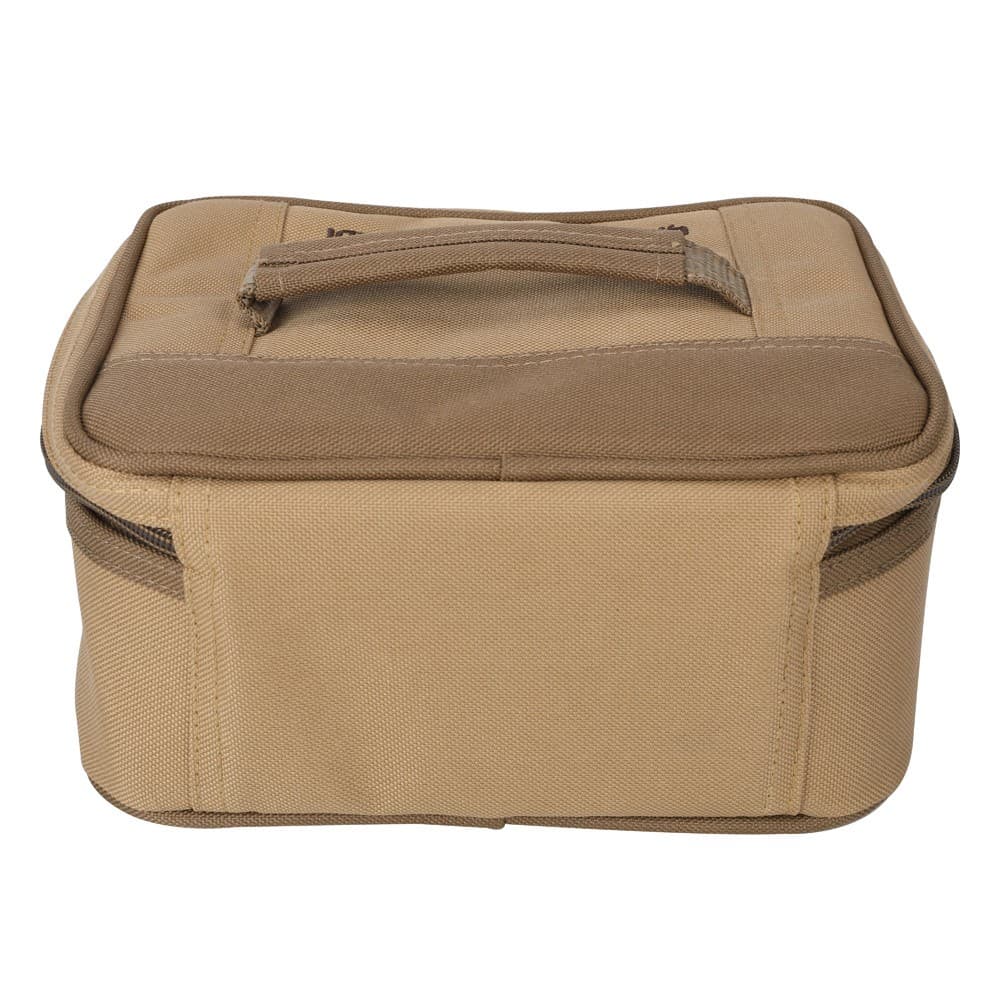 ALSANIDI, Cups and Mugs Bag for trips, Tea cups Bag, Kaki, Size 21*18*10Cm