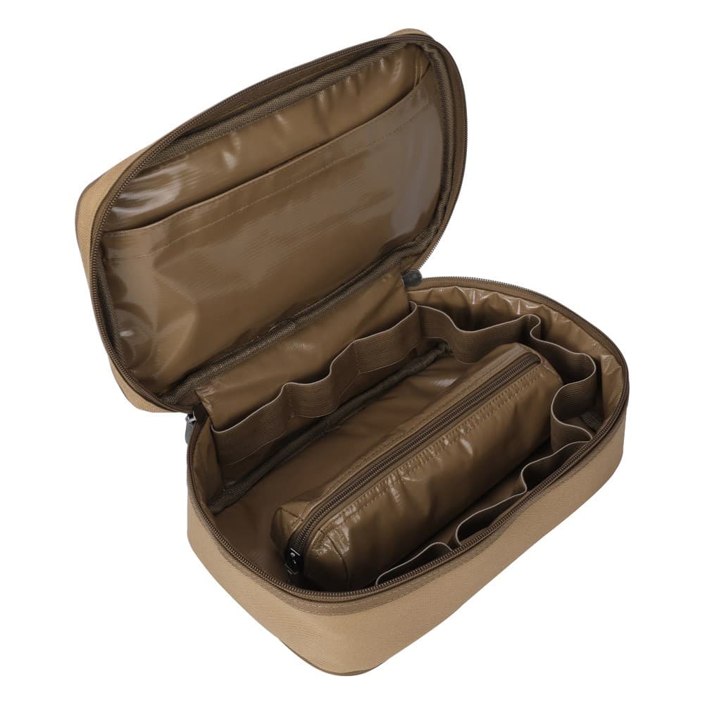 ALSANIDI, Cups and Mugs Bag for trips, Tea cups Bag, Kaki, Size 29*18*9.5Cm