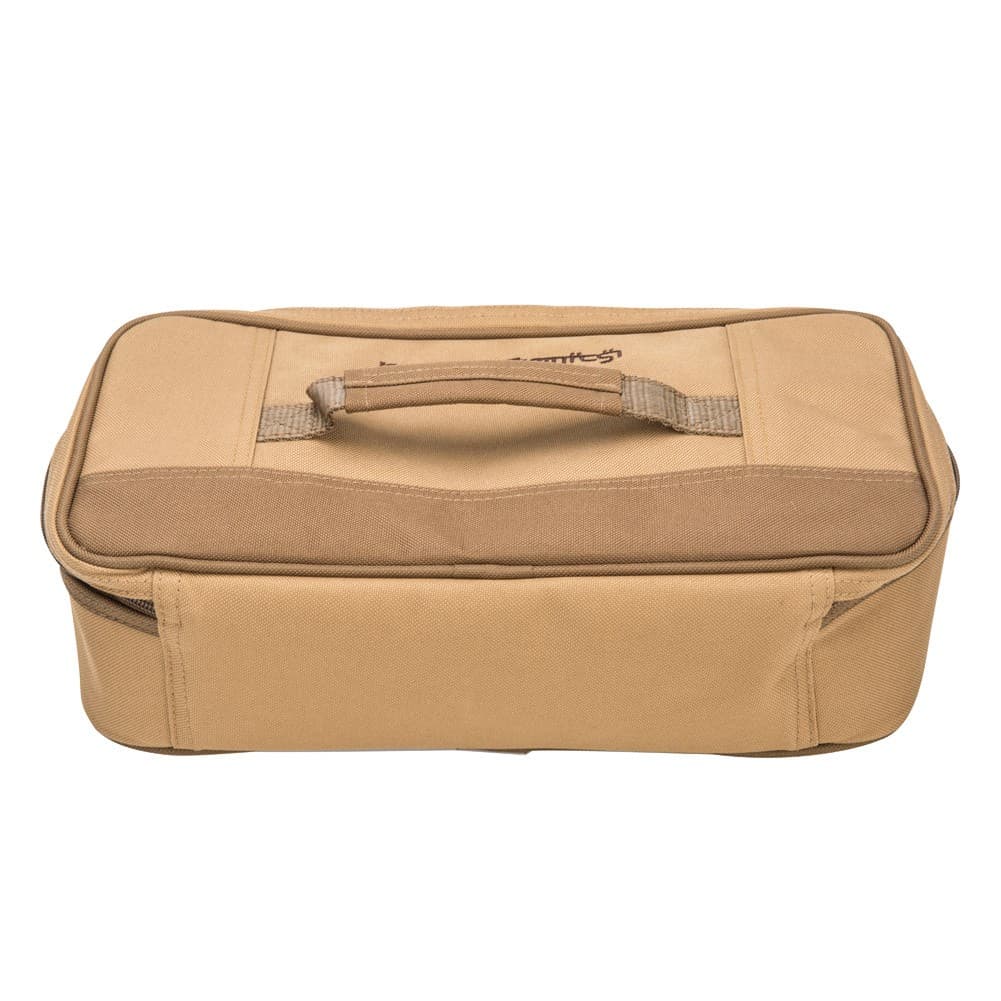 ALSANIDI, Cups and Mugs Bag for trips, Tea cups Bag, Kaki, Size 33*17.5*9.5Cm