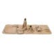 ALSANIDI, Gear organizer for Land Cruiser 1985:1997 car, Gear organizer, Sulfur Yellow, Size 85*36*21Cm