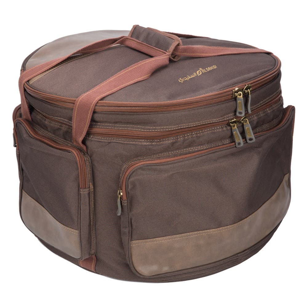 ALSANIDI, Al-Qassim bag for trips, Camping bag, Spring Coffee, Size 51.5*51.5*38Cm