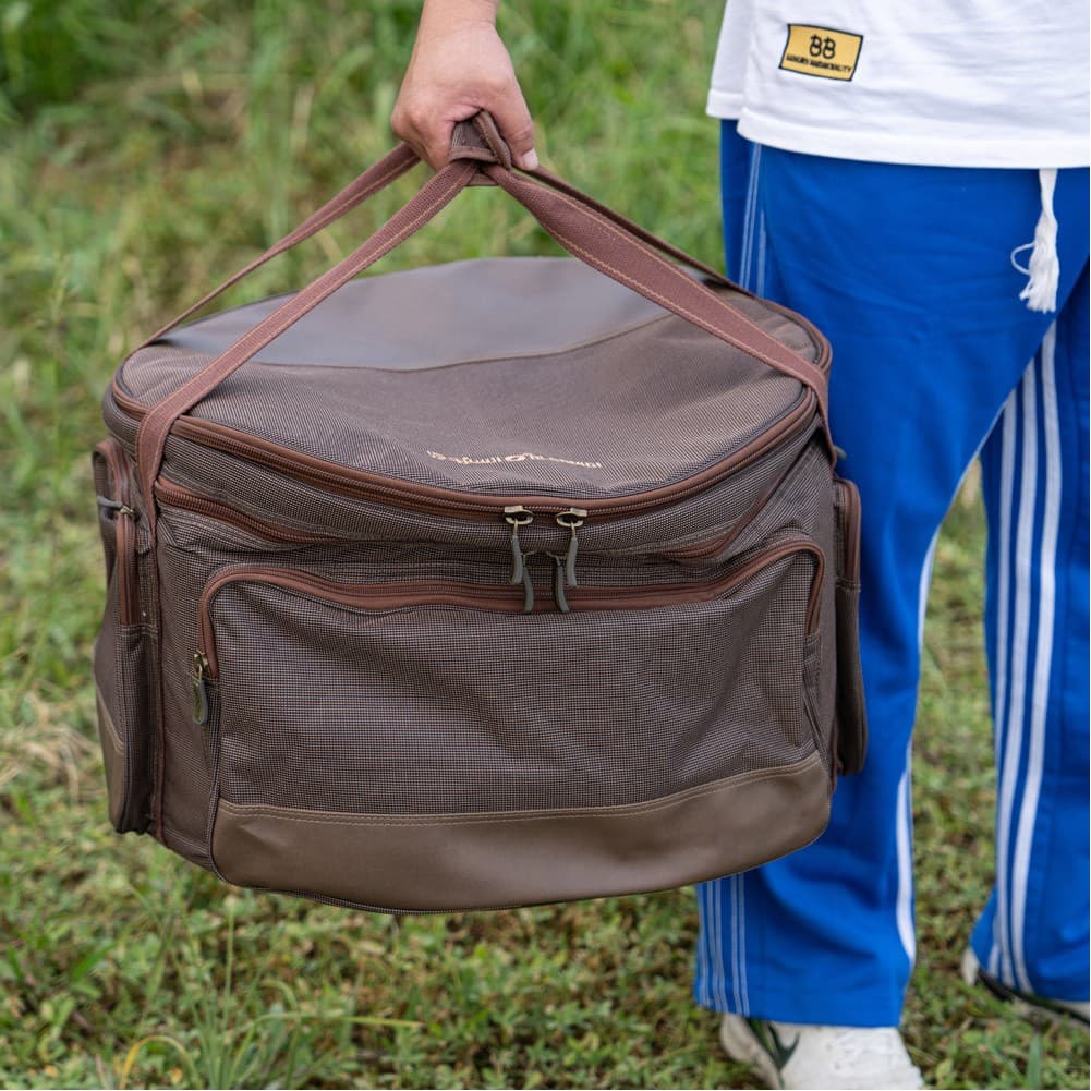 ALSANIDI, Al-Qassim bag for trips, Camping bag, Spring Coffee, Size 51.5*51.5*38Cm