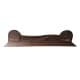 ALSANIDI, Wndbreak between two Wheel for all cars, Wheel windbreak, Brown*Sandy, Size 235*117*25Cm